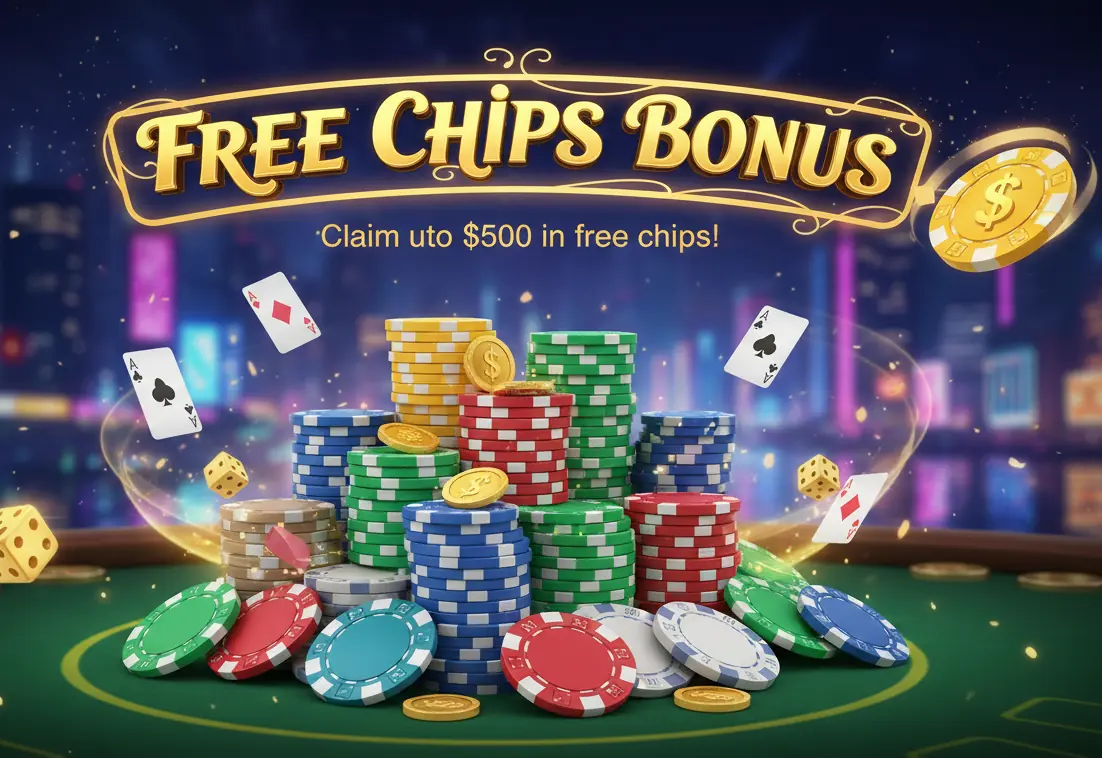 Gratis chips hos Hugo casino