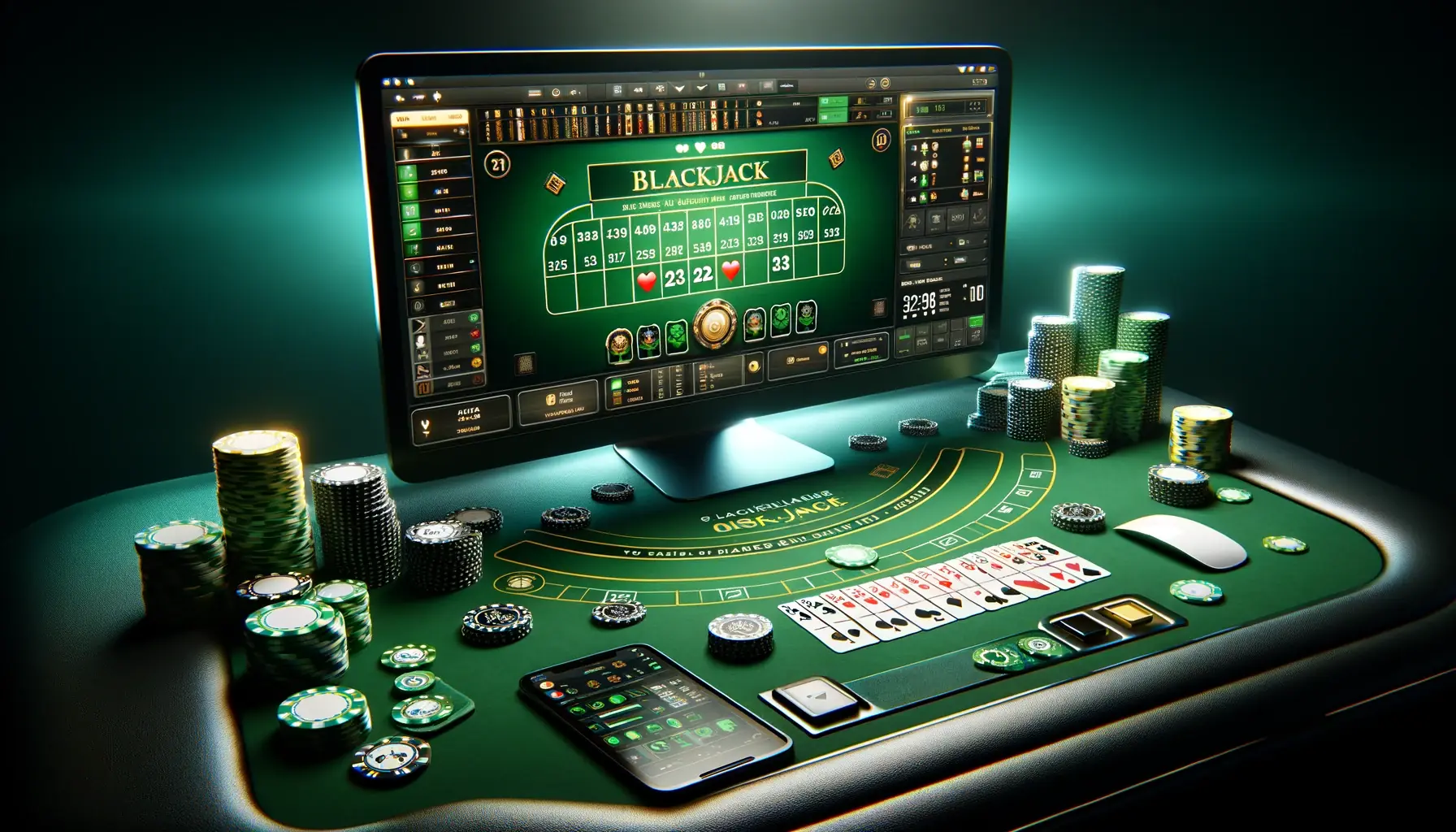 Blackjack på Hugo casino